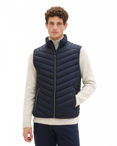 Безрукавка MEN'S LIGHTWEIGHT VEST 1038902-10668 Tom Tailor L Темно-синій
