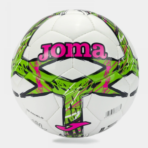 М'яч футбольний Joma DALI III зелений, рожевий Уні 4