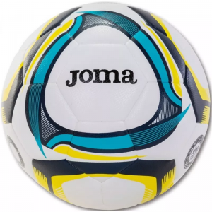М'яч футбольний Joma LIGHT HYBRID біло-сине-жовтий Уні 5