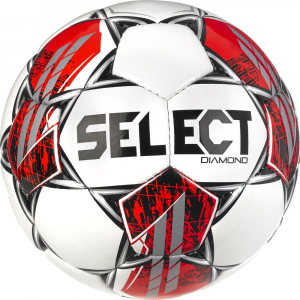 М’яч футбольний SELECT Diamond FIFA Basic v23 (134) біл/червон