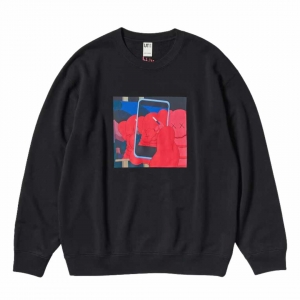 Світшот Kaws Warhol Black Sweater