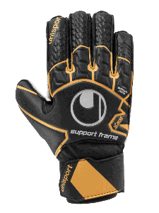Воротарські рукавиці UHLSPORT SOFT RESIST SF (black/fluo orange/white)