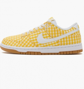 Кросівки Nike Dunk Low Yellow Gingham (W)