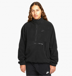 Толстовка Nike M CLUB+ PLR LS HZ TOP