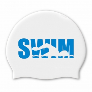 Шапочка для плавання Renvo Selva Swim Уні Білий Синій OSFM (2SC500-0304)