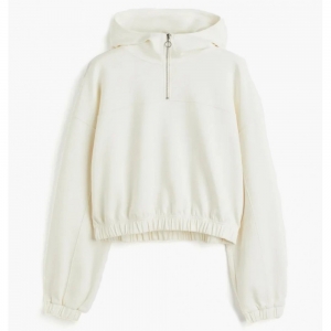 Худі H&M Zip-Top Sports Hoodie Beige 1105174002 XL