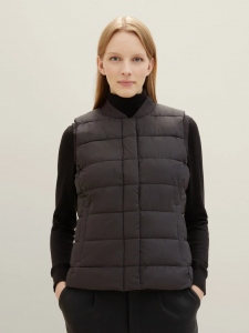 Безрукавка Lightweight Weste 1039268-14482 Tom Tailor L Чорний