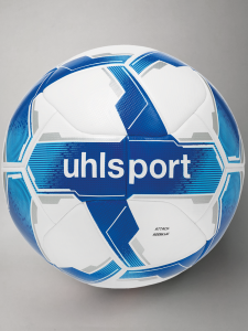М'яч футбольний ATTACK ADDGLUE	(white/royal/blue)