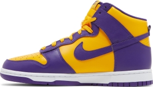 Кросівки NIKE DUNK HI RETRO VIOLET/YELLOW (DD1399-500)