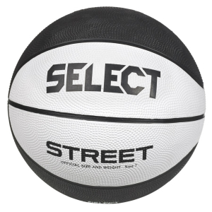 М’яч баскетбольний SELECT Street Basket v23 (126) біло/чорн