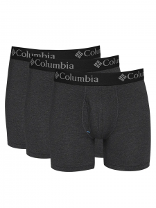 Труси-боксери Columbia Men's Performance Tri-Blend Stretch 3 PK Boxer Brie