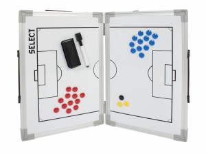 Розкладна тактична дошка SELECT Tactics board foldable - football (001) білий