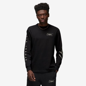 Лонгслів Jordan x Union MJ L/S Tee Black/Coconut Milk