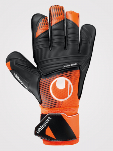 Воротарські рукавиці uhlsport Soft Resist+ (fluo orange/black/white)