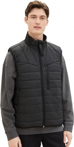Безрукавка Denim Herren Weste 1038924-29999 Tom Tailor L Чорний