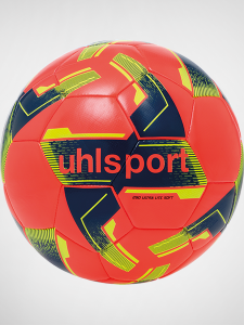 М'яч футбольний ULTRA LITE SOFT 290 (fluo red/navy/fluo yellow)