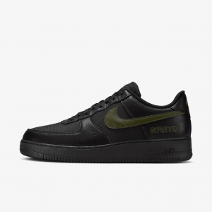 Кросівки Nike Air Force 1 Low GORE-TEX "Black/Cargo Khaki"