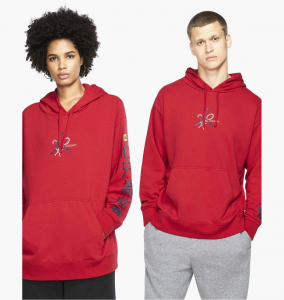 Худі Air Jordan Legacy Fiba Lightweight Pullover Hoodie Red