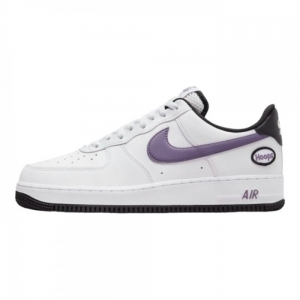 Кросівки Nike air force 1 low hoops white canyon purple