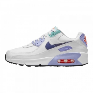 Кросівки Nike Air Max 90 SE White Dark Purple Dust (GS)