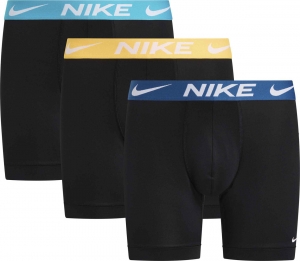 Труси-боксери Nike Boxer Shorts 3-Pack - Black/Court Blue/Turquoise/Yellow