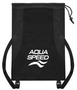Сумка сітчаста Aqua Speed MESH BACK PACK 61164 чорний Уні 51x36 см