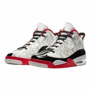 Кросівки Air Jordan Dub Zero White/Varsity Red/Neutral Grey/Black 311046-116 42.5