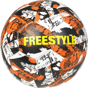 М'яч для футбольного фристайлу Monta FreeStyler v22 (010) біл/помар