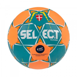 М’яч гандбольний SELECT Mundo (213) зелен/помаран