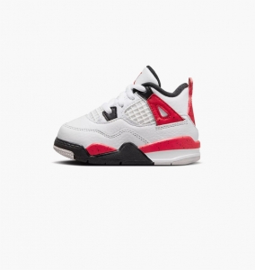 Кросівки Малюки Jordan 4 Retro Red Cement (TD)