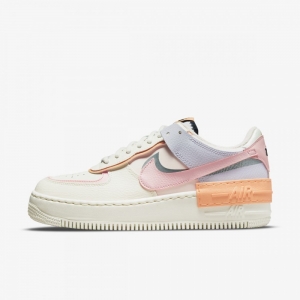 Кросівки Nike Wmns Air Force 1 Shadow "Sail / Orange Chalk / Pink"