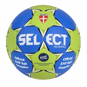 М’яч гандбольний SELECT Scorpio (208) син/зелений