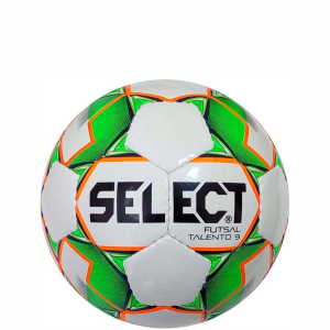 М’яч футзальний SELECT Futsal Talento 9 (327) біл/зел/помаран