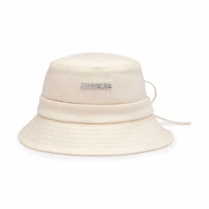 Панама Jacquemus Le Bob Gadjo Off White Bucket Hat