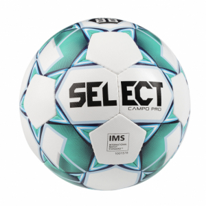 М’яч футбольний SELECT Campo Pro IMS (015) біл/зелен