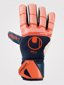 Воротарські рукавиці UHLSPORT SOFT HN COMP (navy/fluo orange/white)