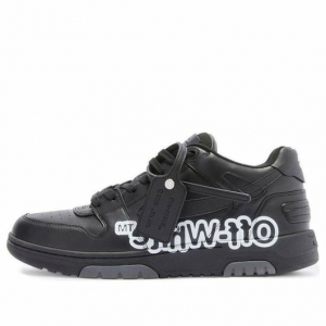 Кросівки Off-White Out Of Office OOO Low Tops "Off-White" Black White