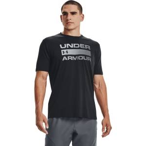 Футболка UA TEAM ISSUE WORDMARK SS чорний Чол XXL