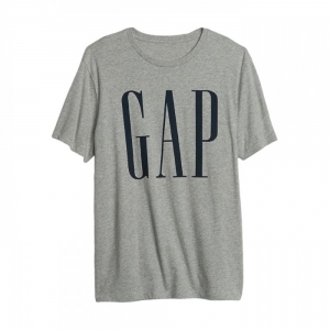 Футболка Gap Logo T-Shirt Grey 499630031 S