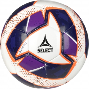 М'яч футбольний (дитячий) SELECT Classic v24 (096) біло/фіолет
