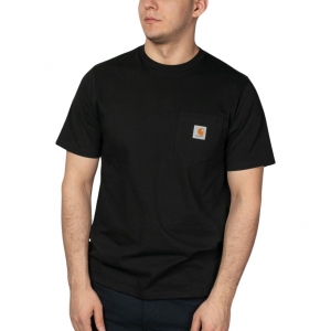 Футболка чоловіча Carhartt Mens Workwear Pocket Work T-Shirt - Desert - K87-BLK
