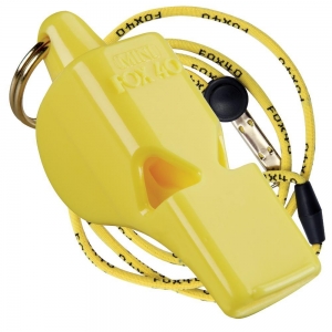 Свисток FOX 40 Original Whistle Mini Safety 9803-0208 Жовтий universal (72207)