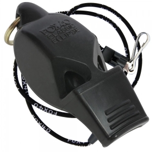 Свисток FOX40 OFFICIAL WHISTLE ECLIPSE 8408-0008 Чорний universal (72164)