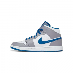 Кросівки Air Jordan 1 Mid True Blue Grey Dq8426-014 42.5