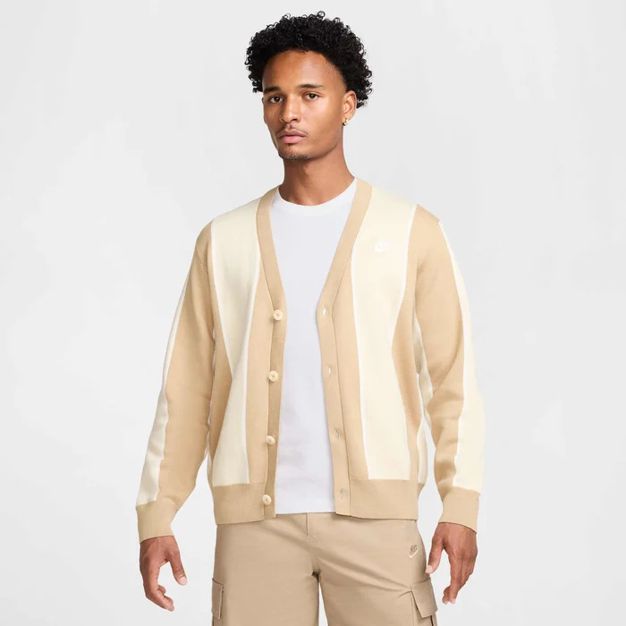 Мужская толстовка Nike M Nk Club Fairway Stripe Swtr HM4812-297