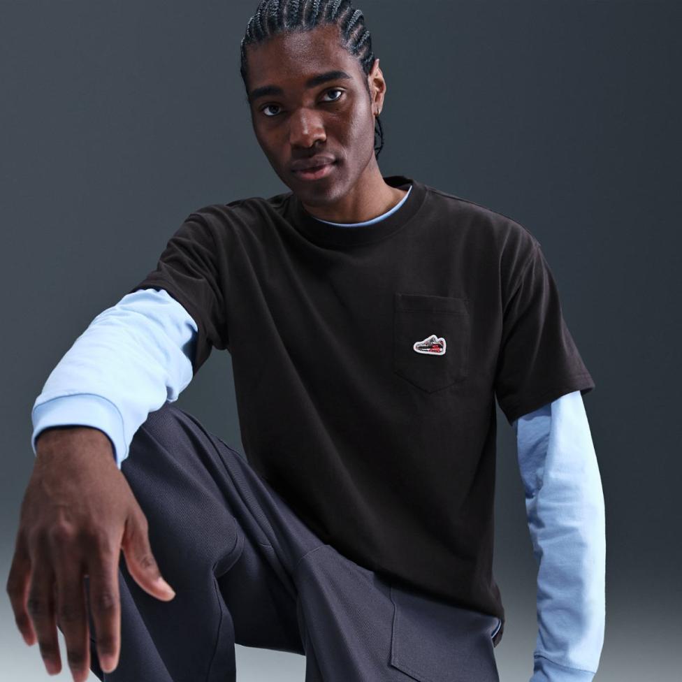 Мужская футболка NIKE M NSW TEE ACCS PATCH CNCT FA25 HQ9242-010_image_5