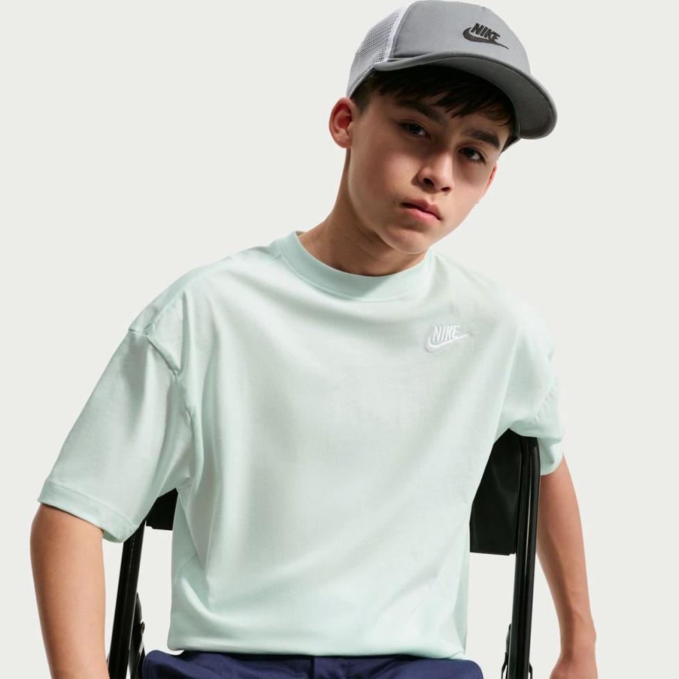 Детская футболка NIKE K NSW TEE OS EMB FUTURA LBR IR5998-394_image_3
