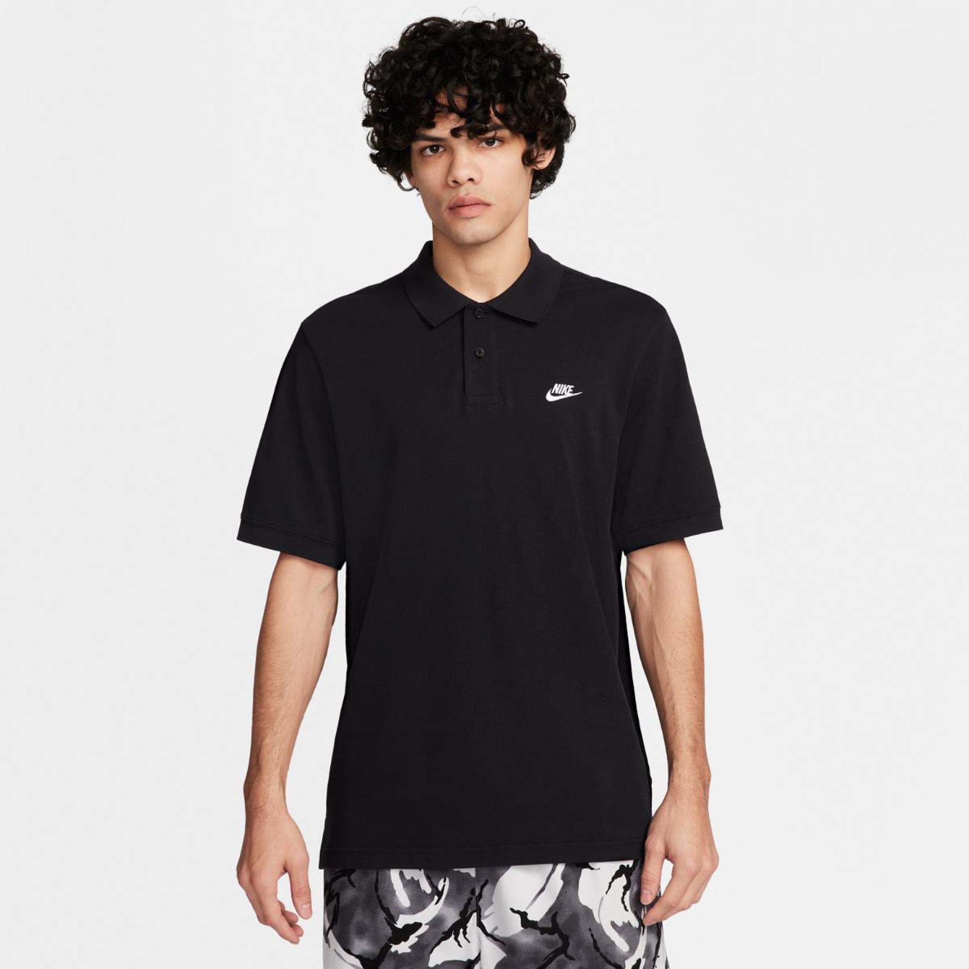 Мужское поло NIKE M NK CLUB SS POLO PIQUE FN3894-010