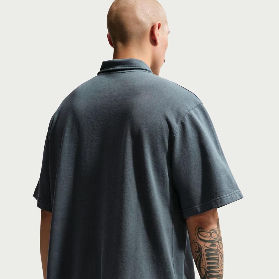 Мужское поло NIKE M NK CLUB JERSEY POLO WASHED IF0731-451