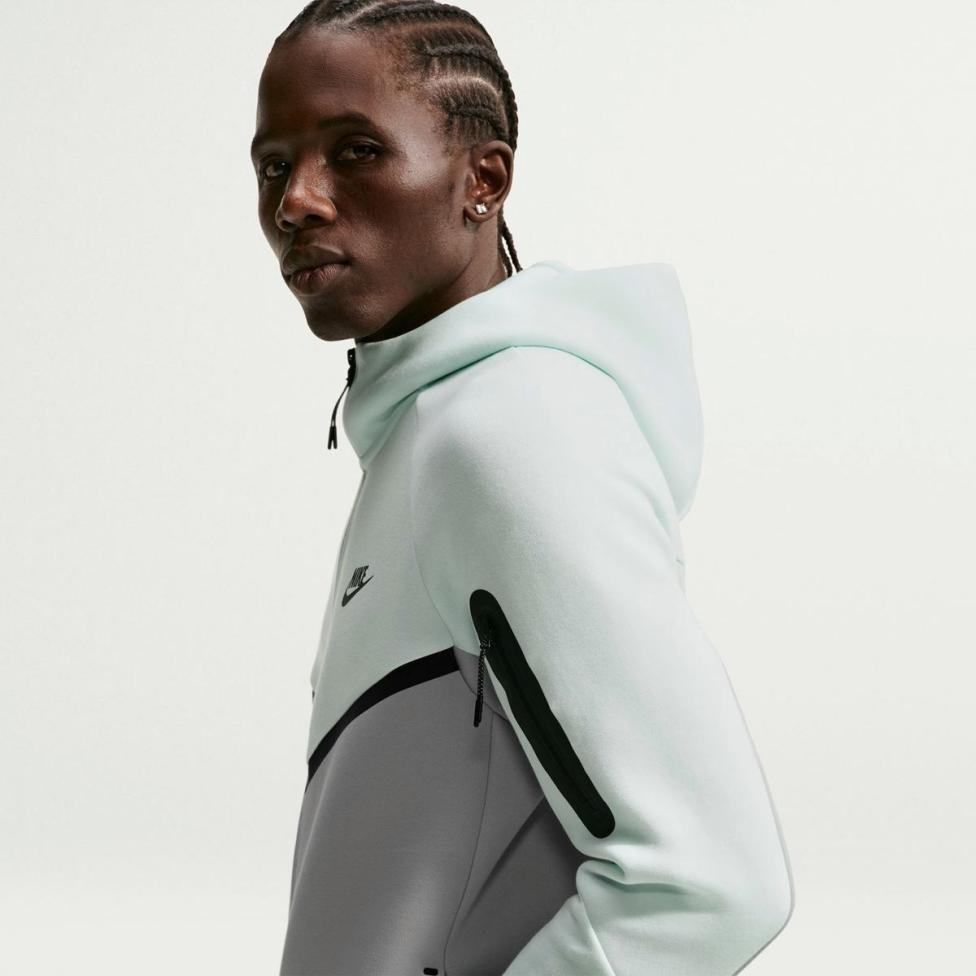 Мужская толстовка NIKE M NK TCH FLC FZ WR HOODIE HV0949-394_image_3